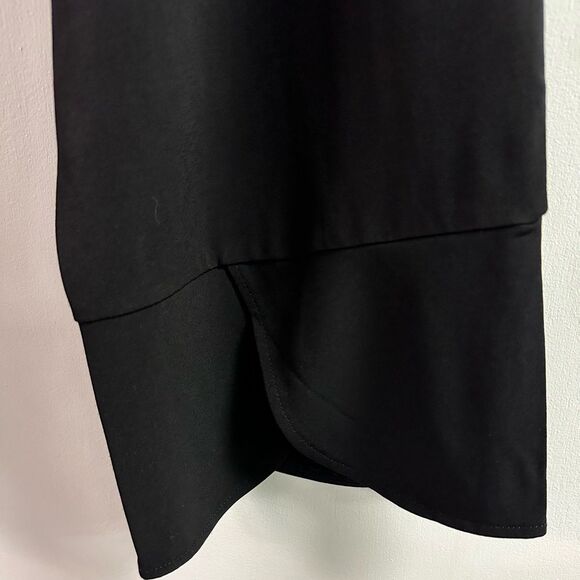 Susan Graver Everyday Ruffle Scallop Hem Jersey Knit Pants Size S - Picture 5 of 7